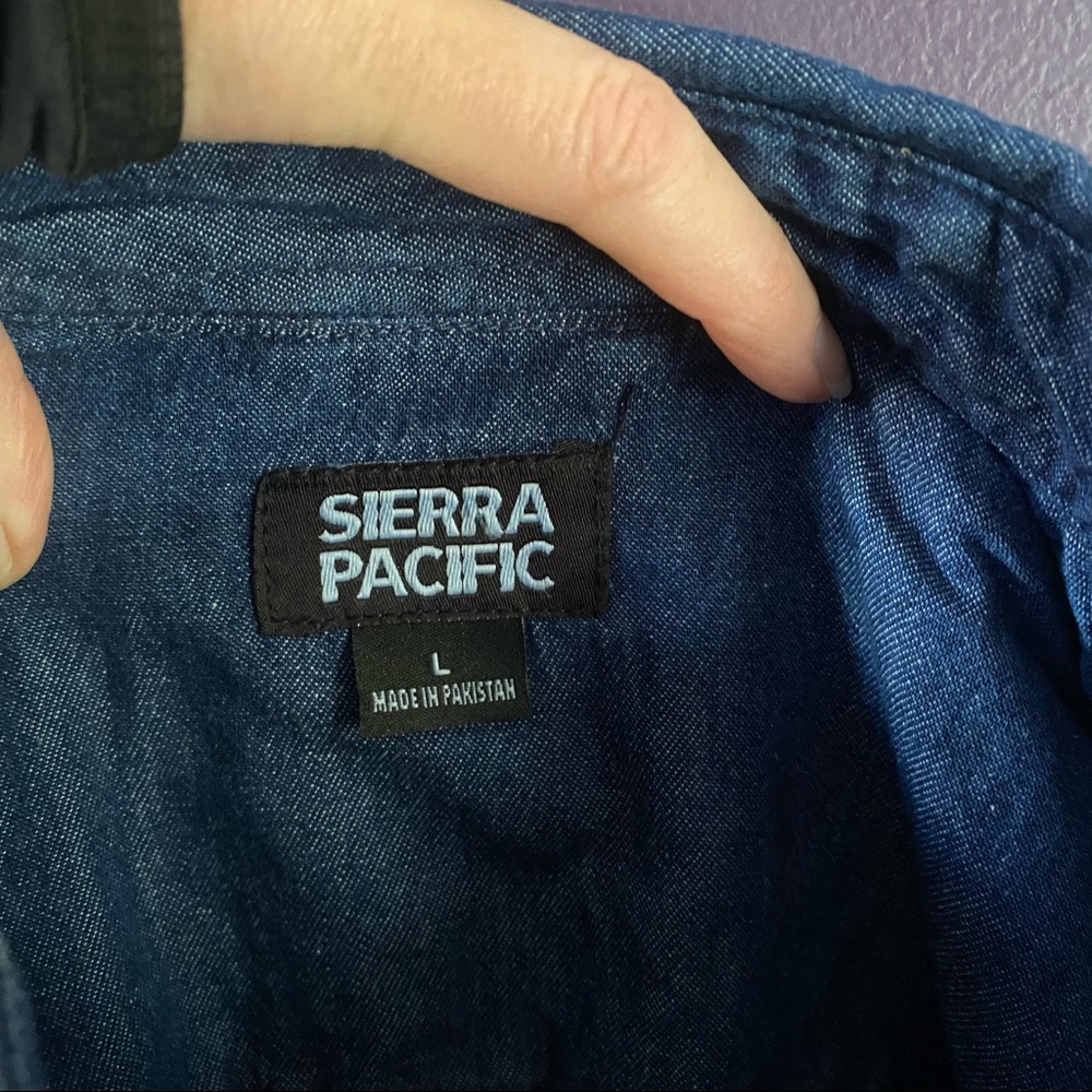 Deep Eddy Vodka Denim Buttoned Down Shirt NWT - Picture 9 of 11